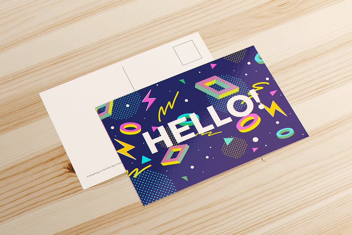 Postcard With Envelope MockUp, a Print Template by coloformia (Photo 8 of 10)