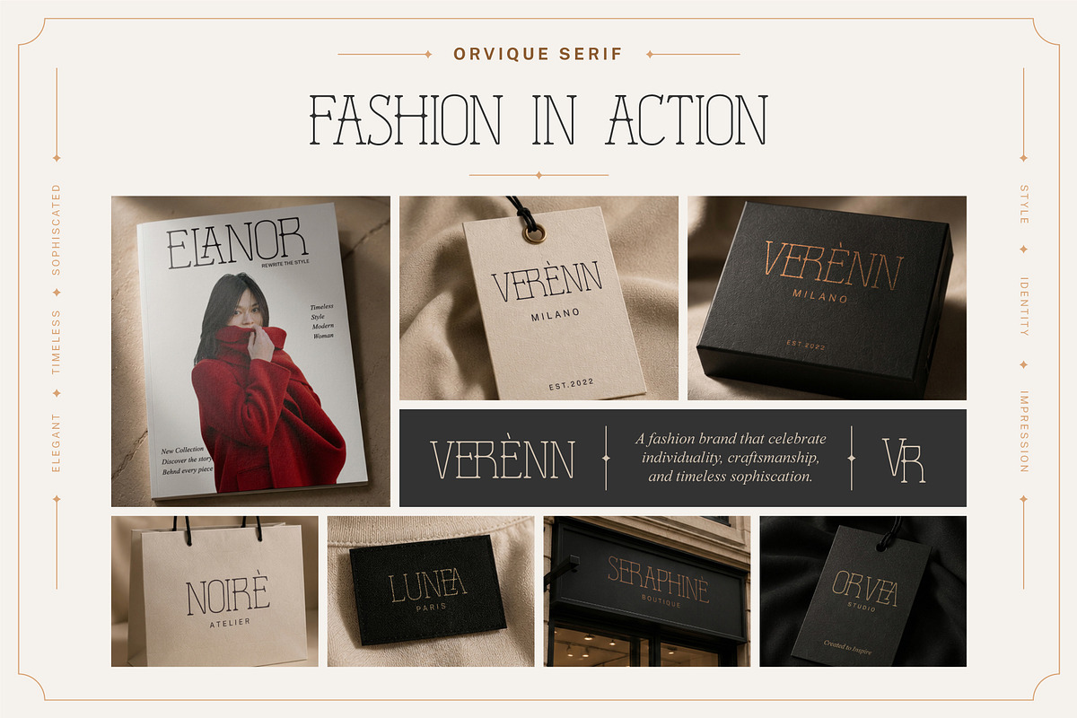 Orvique Serif – Elegant Luxury Font, a Serif Font by Hakara Type (Photo 10 of 10)
