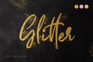 Fancy Glitter Text Effect