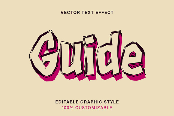 Comic Sketch Outline Text Effect preview 4