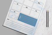 Weekly Planner Design, a Stationery Template by MightyDesign (Thumbnail 5 of 8)