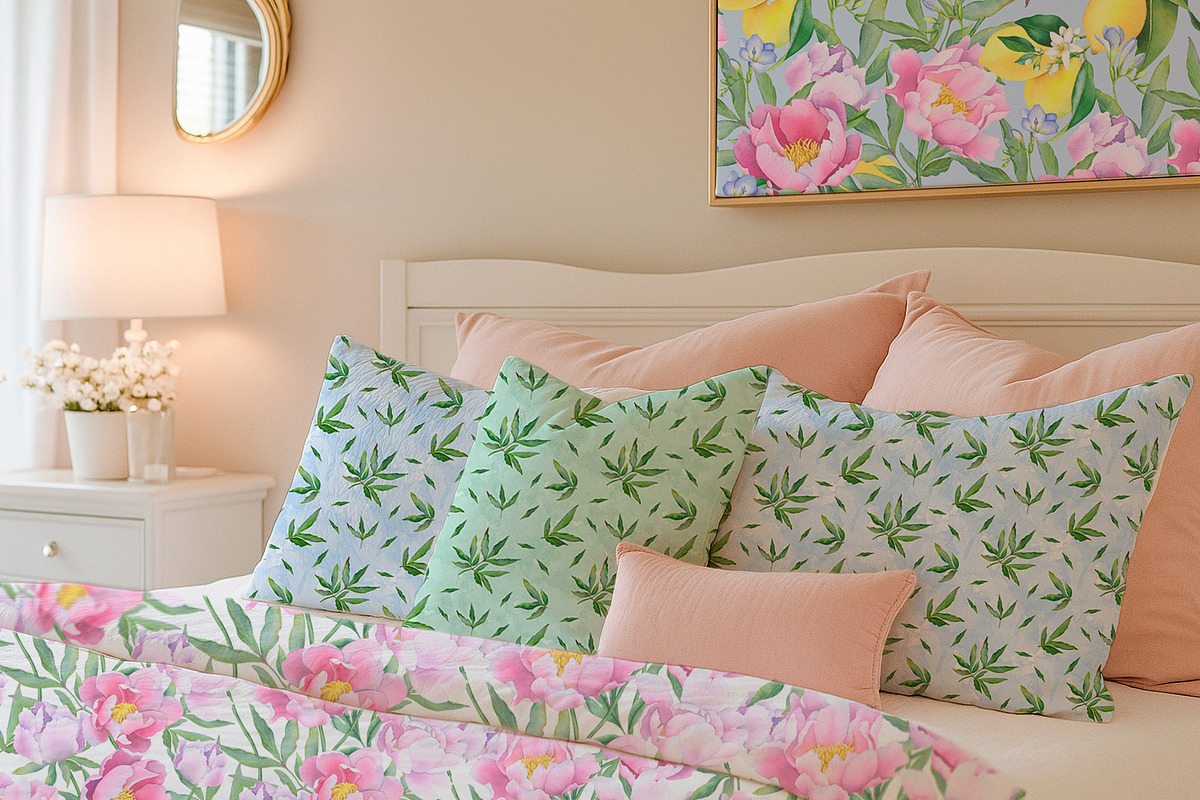 Watercolor Flower Garden Collection, an Illustration by SunnJaneArt (Photo 8 of 14)