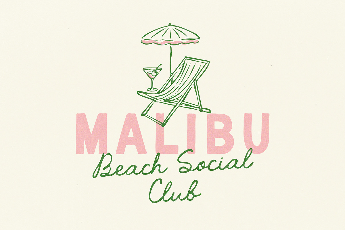 Handwritten Resort Vintage Font Pack, a Handwritten Font by Ayya Studio (Photo 14 of 15)