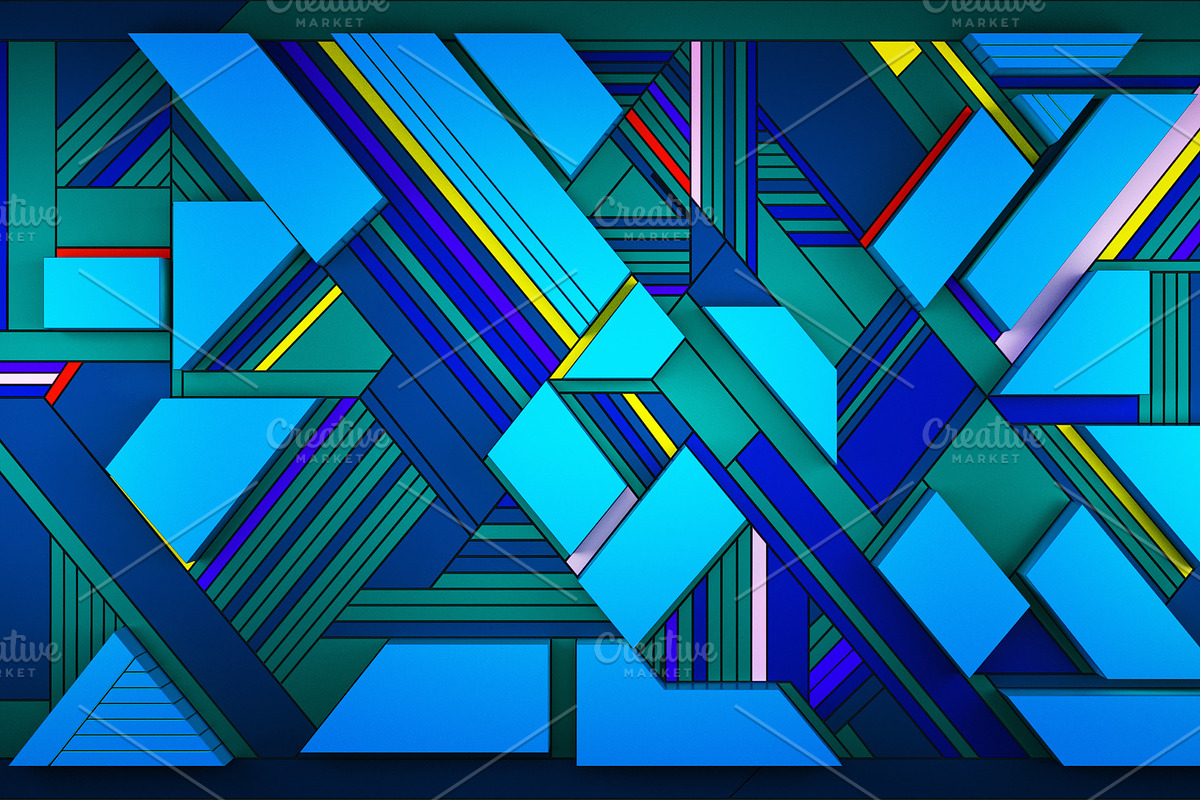3D abstract background, a Textures & Material 3D Model by Vdr0id