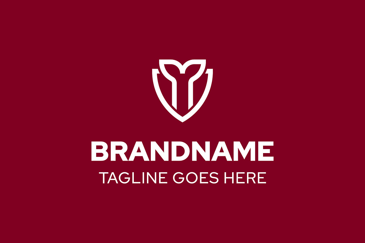 Shield Whale Tail Modern Logo, a Branding & Logo Template by Pray Art Design Studio (Photo 2 of 2)