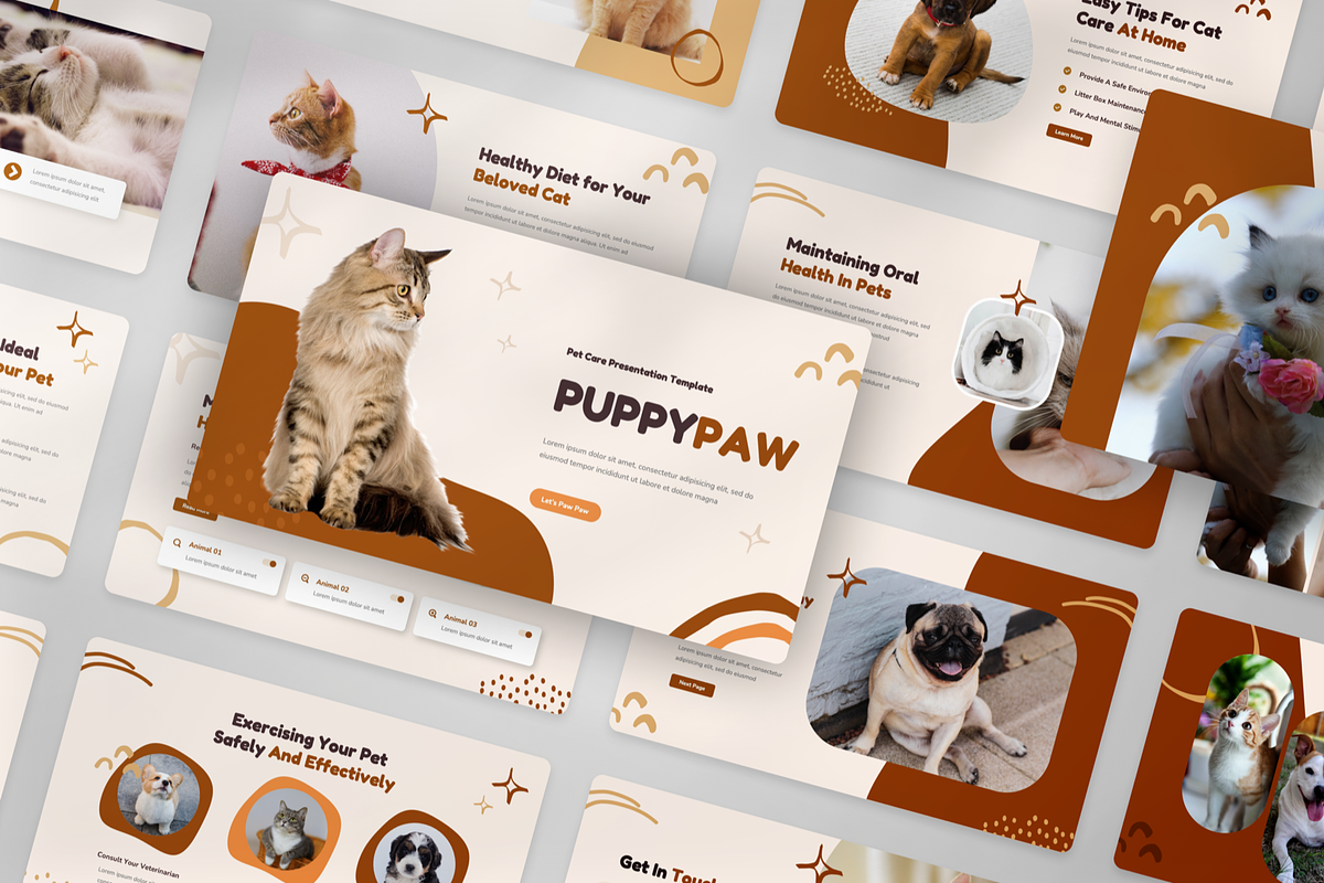 Puppypaw - Pet Care Keynote, a Presentation Template by SquidPixey (Photo 7 of 7)