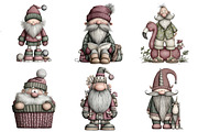 Quirky Santa Clipart, an Illustration by Daily.Designs (Thumbnail 5 of 5)