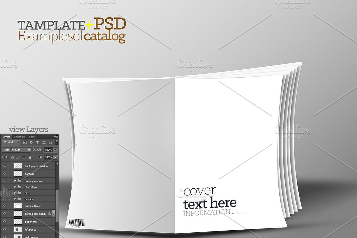 3D Template catalog+PSD, a Magazine Template by 2MK (Photo 5 of 5)