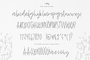 Wildflowers - A Handwritten Font, a Script Font by KA Designs (Thumbnail 8 of 8)