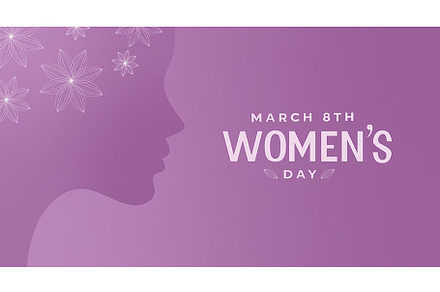 Woman's day illustration