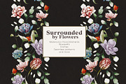 Watercolor Flower Collection, a Decorative Illustration by Damian Roh (Thumbnail 3 of 19)