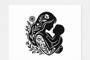 loving mother and children, a Person Illustration by Amazin_art (Thumbnail 40 of 46)