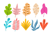 50 Colorful Leaf Clipart, a Graphic by judayartworks (Thumbnail 4 of 6)