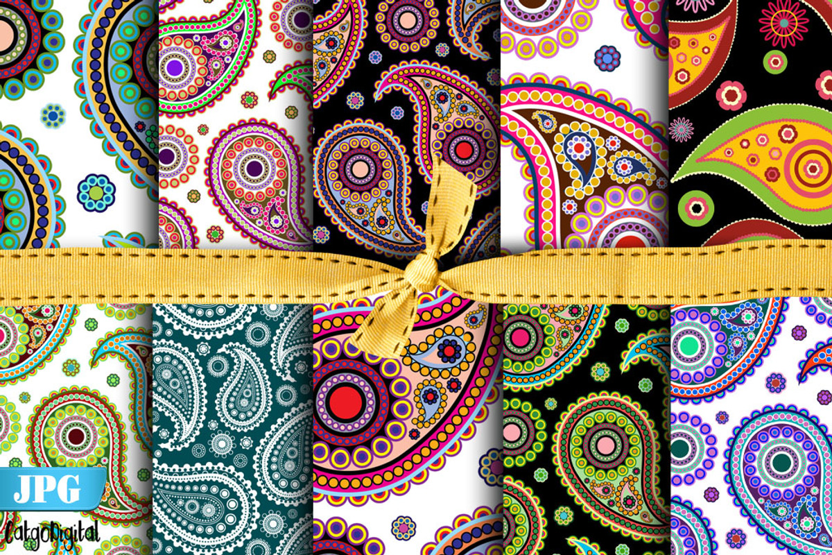 Printable Digital Papers Bundle, a Texture Graphic by CatgoDigital (Photo 15 of 22)
