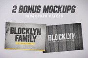 Blocklyn Font Family + Mockups, a Sans Serif Font by Design Panoply (Thumbnail 9 of 10)