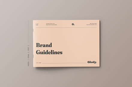 Brand Guidelines Template - Gludy