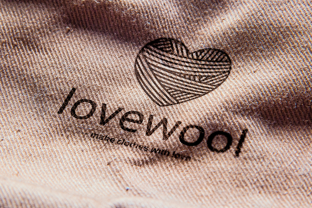 Wool Heart Logo Template, a Branding & Logo Template by vectorwithin (Photo 3 of 3)