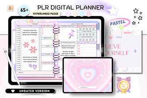 PLR Resell Canva Digital Planner