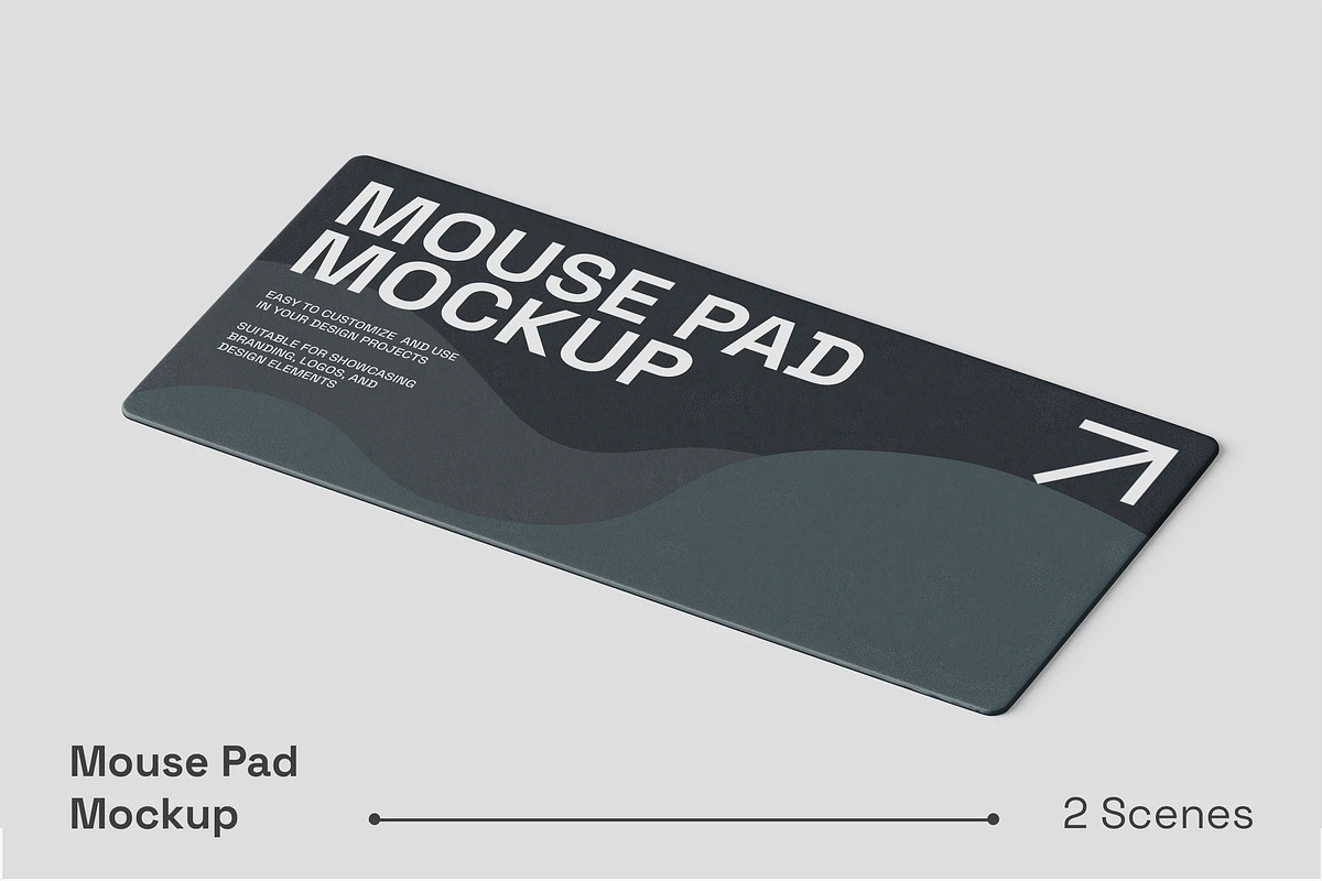 Mouse Pad Mockup, a Merchandise Mockup by renderstockmarket (Photo 1 of 3)
