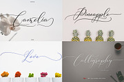 Best Seller Font Bundles, a Script Font by Teweka (Thumbnail 5 of 6)