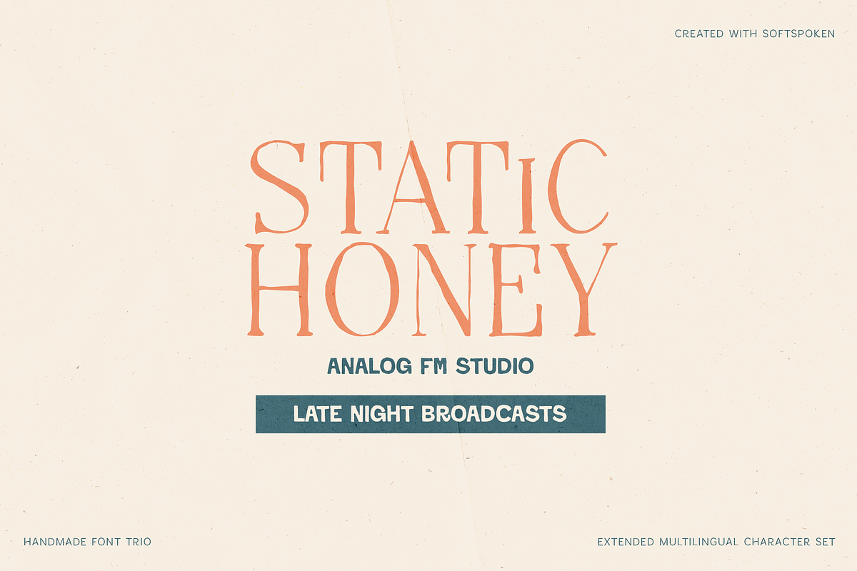 Softspoken Serif, Sans, Script Fonts, a Script Font by VP Fonts (Photo 5 of 18)