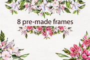 Apple tree flowers watercolor set, a Decorative Illustration by Lidia's watercolor world (Thumbnail 8 of 9)
