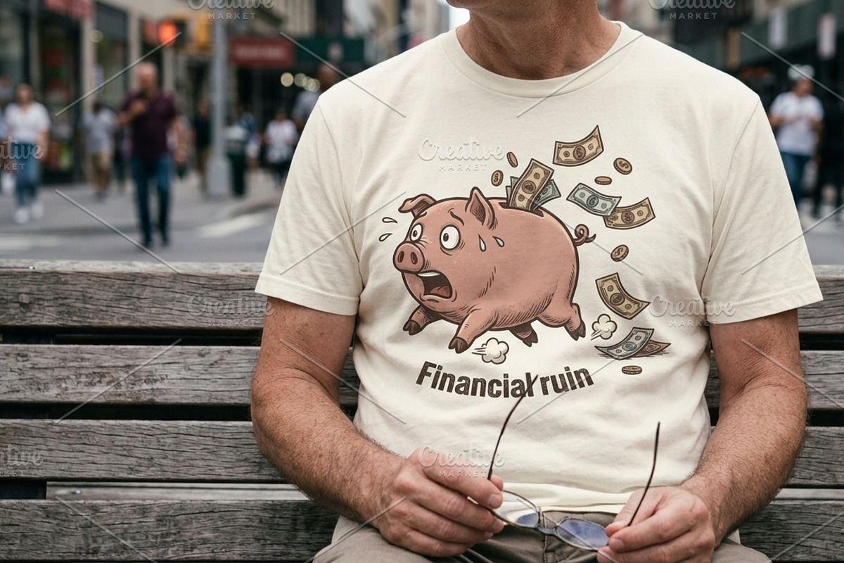 Financial ruin illustration, an Animal Illustration by Vectorlina (Photo 2 of 4)