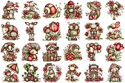 Quirky Spring Animals Clipart, an Illustration by designcity5 (Thumbnail 2 of 5)