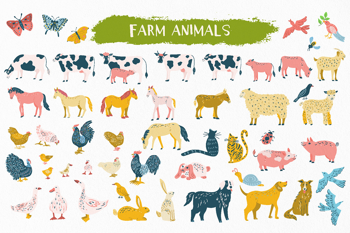 Fun at the Farm - Map Creator, an Object Illustration by Anna Ivanir (Photo 3 of 12)