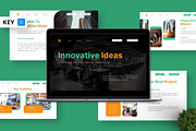 Innovative Ideas - Business Keynote, a Presentation Template by Deepslide Studio (Thumbnail 1 of 6)