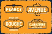 Burgs - Multiply Font, a Font by PutraCetol Studio (Thumbnail 2 of 11)