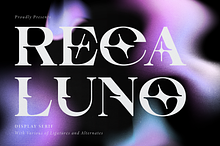 Reca Luno | Display Serif