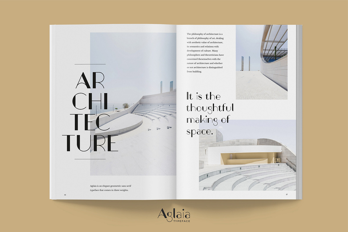 Aglaia Regular • An Elegant Font preview 4