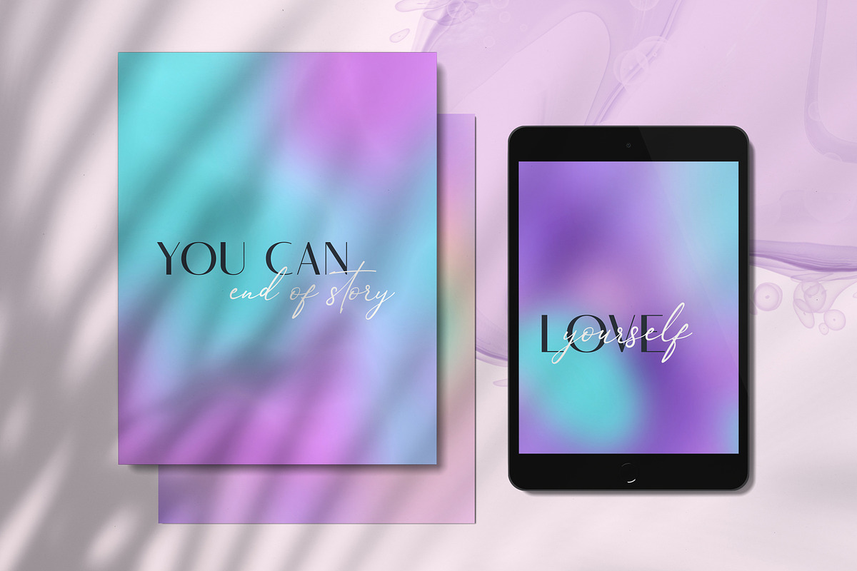 Abstract gradient backgrounds, a Texture Graphic by Tiana Geo (Photo 10 of 18)