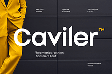 Caviler - Geometric Sans Serif Font