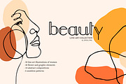 Beauty. Line Art Collection, a Decorative Illustration by Alisha Gronska (Thumbnail 1 of 13)