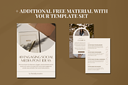 Autumn Themed Instagram Templates, a Social Media Template by SociallyyCreative (Thumbnail 9 of 10)