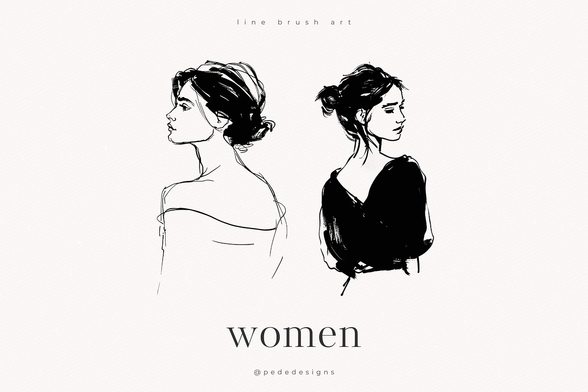 Women II, a Person Illustration by PeDe Designs (Photo 2 of 6)