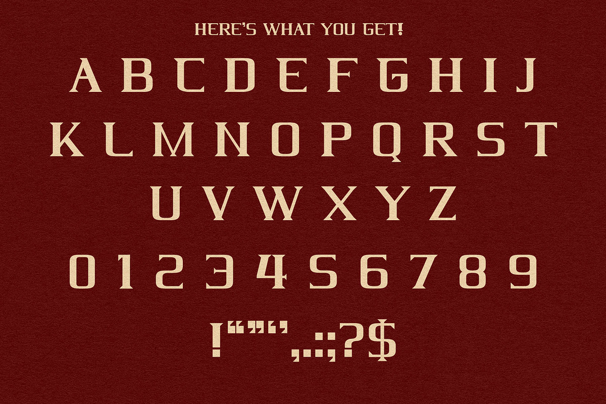 Distillery by Eric Pond Designs, a Serif Font by Eric Pond Designs (Photo 3 of 4)