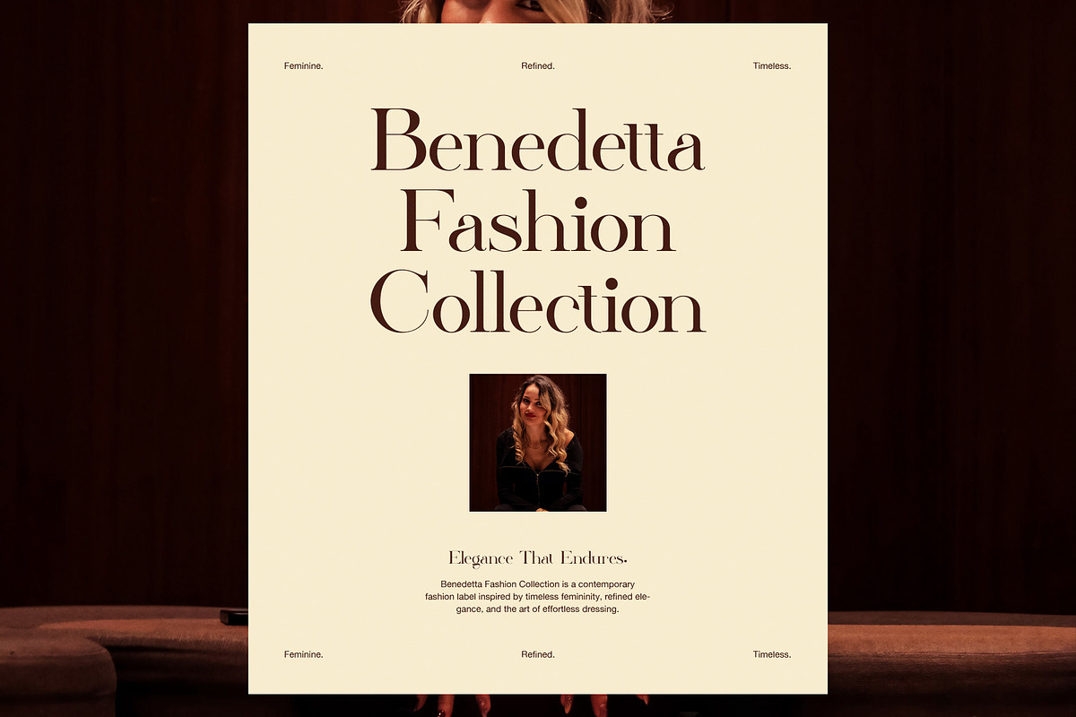 Jenif Elegant Serif Font, a Serif Font by Perfectype (Photo 5 of 8)