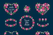 Summer flowers, a Decorative Illustration by Tkoko vectors & patterns (Thumbnail 3 of 5)