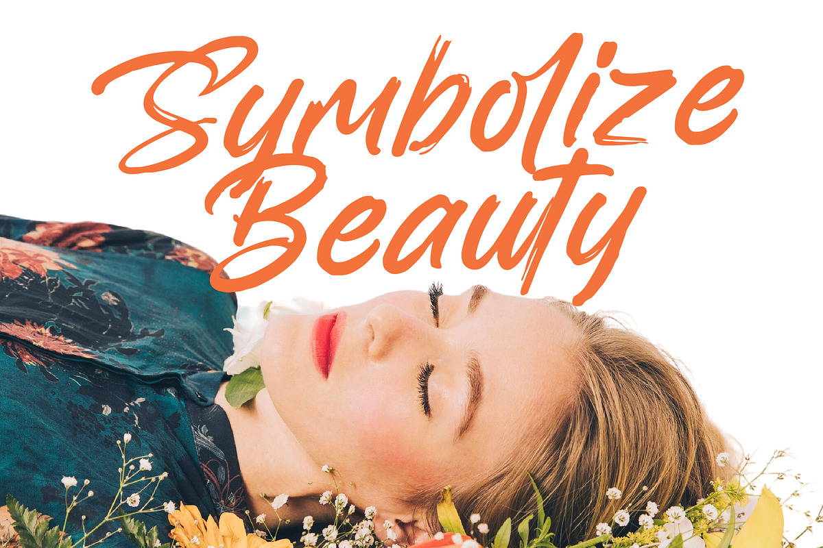 Backline Marker Texture Brush Font, a Script Font by Letterena Studios Script (Photo 15 of 20)