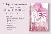 Gold Alcohol Ink Collection, a Background Graphic by JT Digital Studio (Thumbnail 2 of 9)