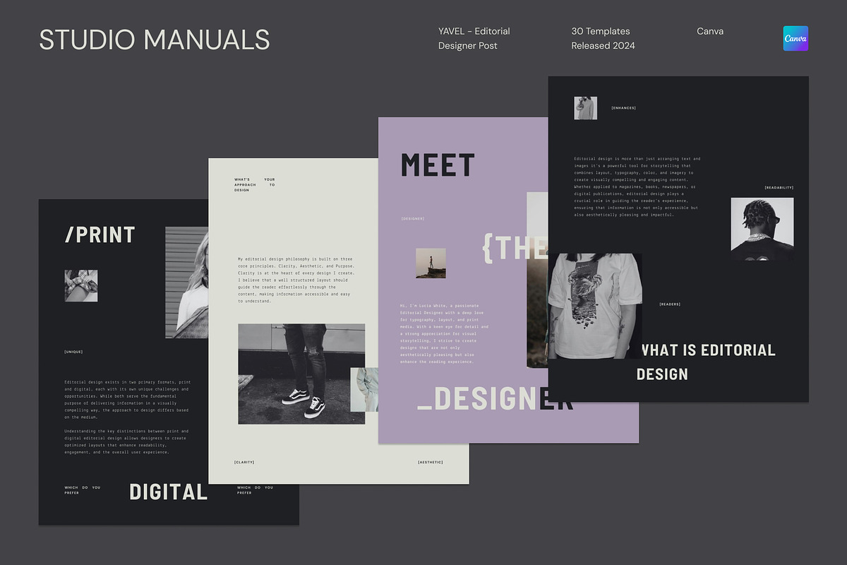 YAVEL - Editorial Designer Post, a Social Media Template by Studio Manuals (Photo 2 of 8)
