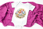 Embroidery Colorful Easter Eggs PNG, an Object Graphic by V Design Creator (Thumbnail 8 of 8)