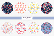 Cheeky Chicks + 16 Seamless Patterns, a Pattern Graphic by Petite Salade (Thumbnail 4 of 5)