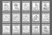 110 Cute Dragon Coloring Pages, an Animal Illustration by Blue Digital Studio (Thumbnail 5 of 5)