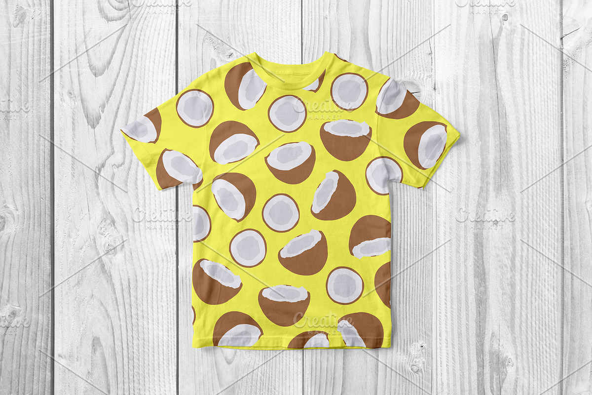 Colorful bright fruits patterns, a Pattern Graphic by ExpressShop (Photo 4 of 5)