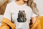 Navy Summer Outdoor Sublimation Clip, an Illustration by SVGArt (Thumbnail 3 of 8)