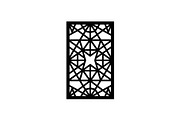 Black Geometric Pattern Panel SVG, an Object Graphic by jahid234 (Thumbnail 4 of 13)